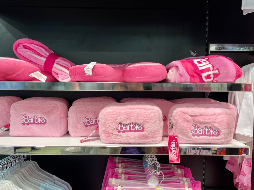 Barbie collaborated makeup bag